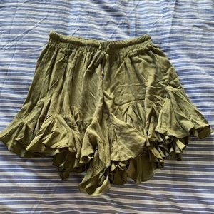 Mable olive green shorts